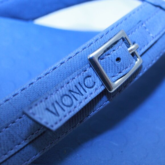 VIONIC Size 10 Blue Gray PATTY Comfort Arch Support Flip Flop Thong Sandals - Picture 8 of 11